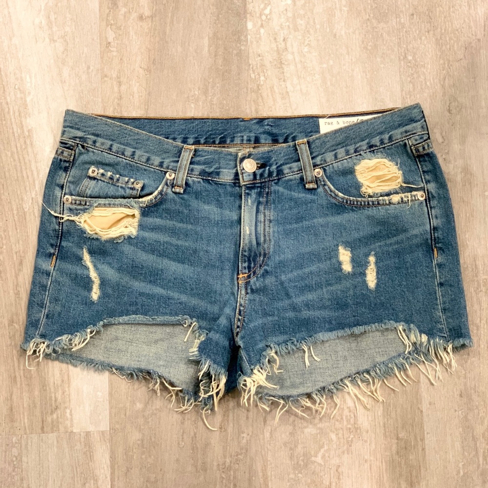 Rug & Bone Jean Shorts Sz 28